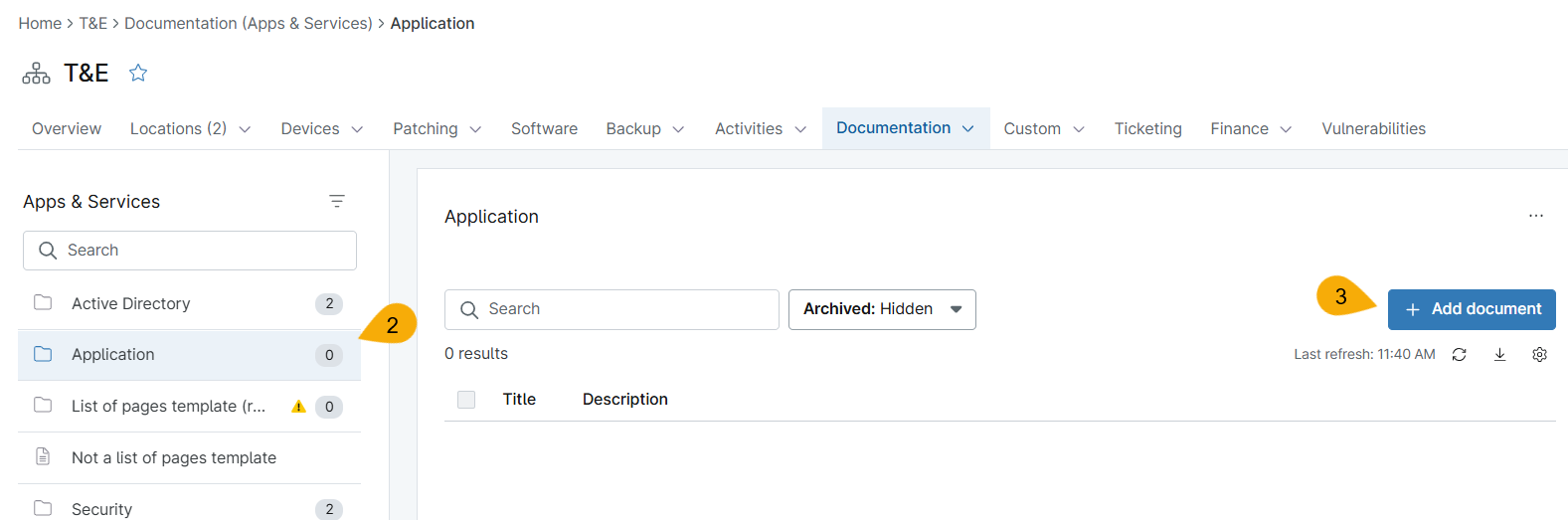 org dashboard_documentation_apps and services_add.png
